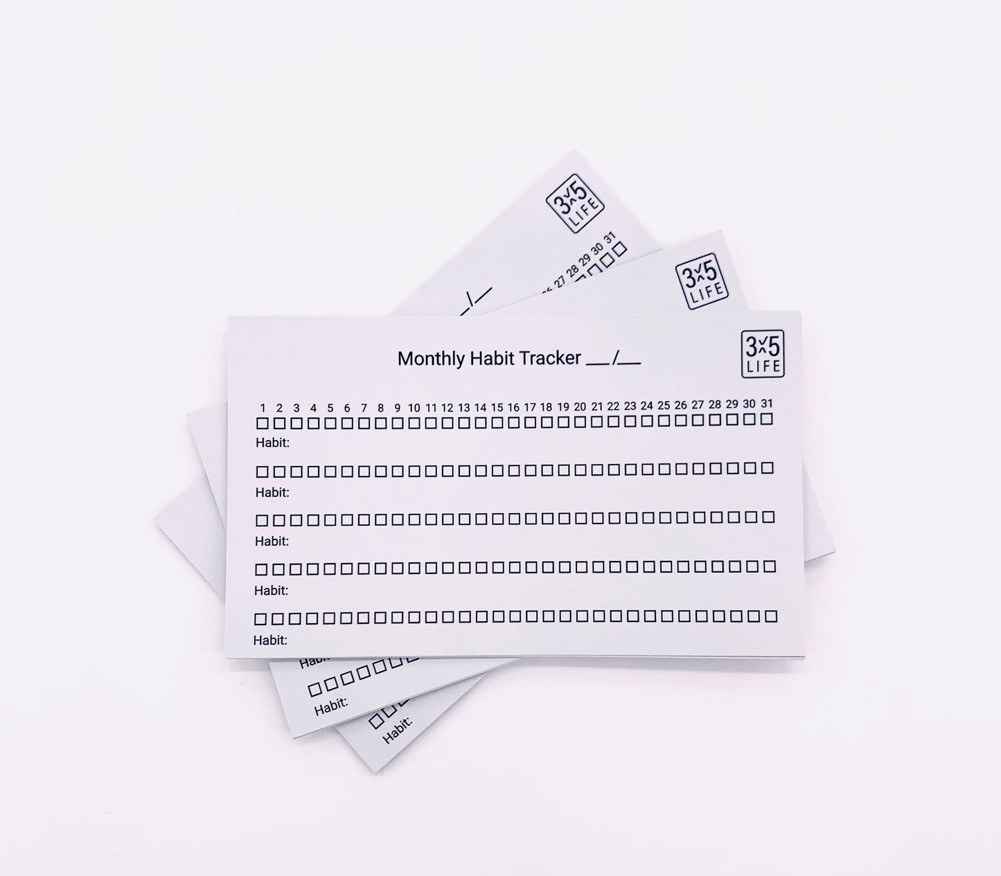 3x5 Life System & Mini Course (Note Card version)