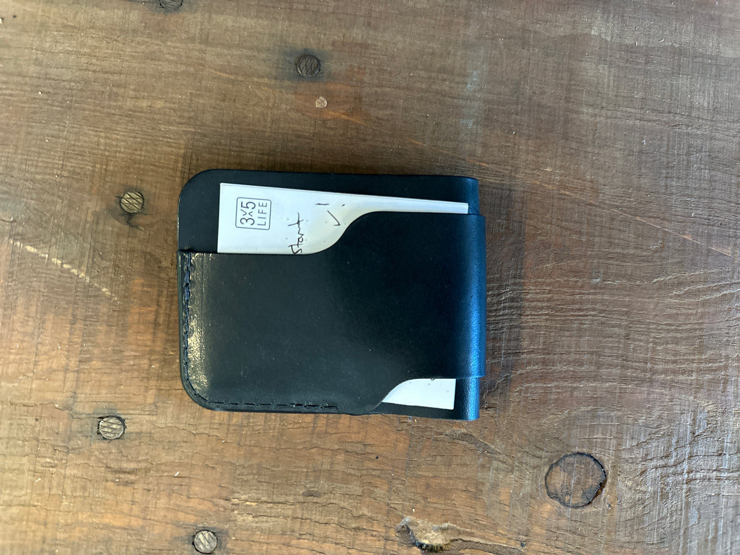 The EDC Wallet: Primetime Leather x 3x5