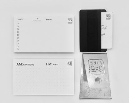 3x5 Life System & Mini Course (Note Card version)